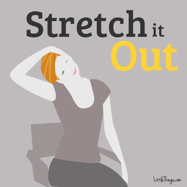 Xả Stress bằng cách kéo căng các cơ của cơ thể