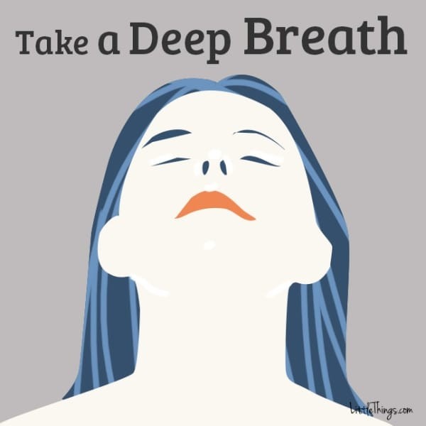 Xả Stress bằng cách hít thở thật sâu